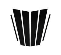 Embellecedor Pilar b Compatible Con Mazda 6 2003 2004 2005 2006 2007 6 Piezas Postes Pilares Coche Molduras Puertas Ventanas Embellecedores Pegatinas Exteriores Estilo Automático