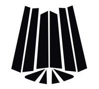 Embellecedor Pilar b Compatible Con Nissan Para Murano 2003 2004 2005 2006 2007 2008 10 Pegatinas Postes De Puerta Y Ventana Coche