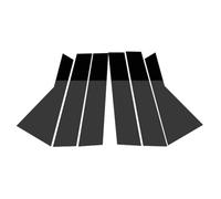 Embellecedor Pilar b Compatible Con Para X-trail Para Rogue T33 2022-2023 6 Pegatinas Postes Pilar Coche Molduras Puertas Ventanas Accesorios Automóviles