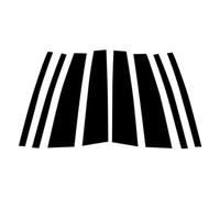 Embellecedor Pilar b Compatible Con X3 2004 2005 2006 2007 2009 2010 8 Piezas Accesorios Para Coche Kits Molduras Postes Puertas Ventanas En Negro Brillante