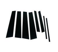 Embellecedor Pilar b Compatible Con X5 Para E70 2007 2008 2009 2010 2011 2012 2013 Juego 8 Pegatinas Negras Molduras Pilar Puerta Ventana Coche Piezas Exteriores