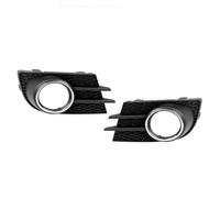 Embellecedor Rejilla Luz Antiniebla Parachoques Delantero Marco Y Bisel Para VW Para Tiguan EU 2012-2018 5N0853665 5N0853666(Chrome,Pair)