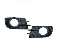 Embellecedor Rejilla Luz Antiniebla Parachoques Delantero Marco Y Bisel Para VW Para Tiguan EU 2012-2018 5N0853665 5N0853666(Black,Pair)