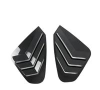 Embellecedor Triangular Alerón Lateral Trasero Ventana Coche Negro/Fibra Carbono para Toyota para RAV4 Y para RAV 4 XA50 2019 2020 2021 2022 2023 2024(Style 1)