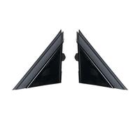 Embellecedor Triangular Espejo retrovisor Puerta para FIAT 500 12-19 Cubierta Tipo Bandera Ventana Delantera Pilar A triángulo 1SH17KX7AA 1SH16KX7AA(Izquierda y Derecha)