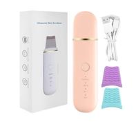 Embellecedor ultrasónico ionizado para la piel, exfoliante ultrasónico, limpiador de poros A-cne, multifuncional, ligero, 16,9 x 4,2 x 1,35 cm, para mujeres