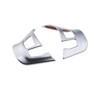 Embellecedores Adhesivo Protector Volante Cromado ABS para Peugeot para 208 2008 para GTI 2014-2017 Lnterior del Coche