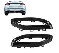 Embellecedores de Repuesto para Punta de Escape, Color Negro Brillante, para A B C E GLC CLS-Class W177 W247 W205 W213 X253 C257