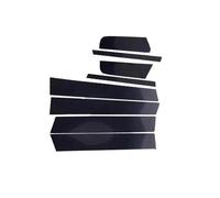 Embellecedores Negros para los pilares de Las ventanillas de Las Puertas del Mazda 3 Axela 2006-2012. Cubiertas Protectoras para los pilares B centrales de Las ventanillas del Coche.