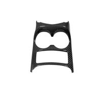 Embellecedores Para El Marco Del Vaso De Agua Delantero De ABS Mate/fibra De Carbono Para Nissan Para QASHQAI J11 2014-2020 Líneas interiores del coche(Low configuration 1)