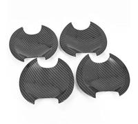 Embellecedores Para Manijas Puertas Exteriores Autos Para Toyota Para Ractis Para Verso-S Para Space Para Verso 2011-2017 Cubiertas Embellecedor Cubierta Para Manija De Puerta Coche(negro 2)