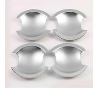 Embellecedores Para Manijas Puertas Exteriores Autos Para Toyota Para Ractis Para Verso-S Para Space Para Verso 2011-2017 Cubiertas Embellecedor Cubierta Para Manija De Puerta Coche(Plata 2)