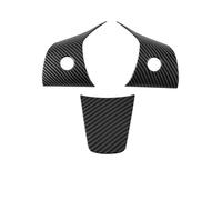 Embellecedores para Tesla para Model 3 2017-2025 ABS Plástico Coche Volante Panel Embellecedor Cubierta Lentejuelas Pegatina Lnterior del Coche