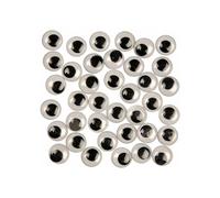 Embellissement - pequeño accesorio de decoración - motivo adhesivo Creativ - 100263 - Ojos móviles