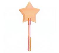 Embhlitfe Varita mágica de estrella impresa en 3D, soporte para tarjetas de pago sin contacto, varita de estrella de color caramelo arcoíris para disfraz de princesa, regalos de cumpleaños, accesorio