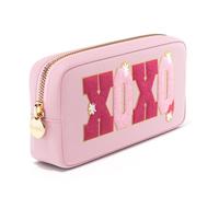 Embla Bolsa de maquillaje de viaje, bolsa de aseo personal, bonito organizador de maquillaje, bolsa de nailon con cremallera, bolsa de almacenamiento para cosméticos, bonita bolsa de maquillaje para