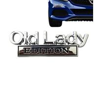 Emblema 3D de metal para coche Pegatina 3D metálica divertida y decorativa | Emblemas y pegatinas de coche Vehículos SUV camión maletero puerta capó lateral trasera frontal tec