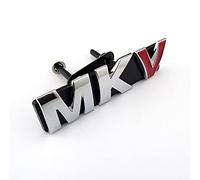 Emblema 3D MKV MK5 para parrilla trasera de coche y camión, calcomanía compatible con Volkswagen VW Golf Jetta MK5 (solo delantero)