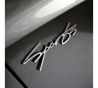 Emblema 3D para Ford ST Fiesta Focus Edition Puma X KUGA Mondeo Ecosport, Logo Capó Delantero y Maletero, Insignia de Reemplazo Tuning,Silver-3