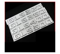 Emblema adhesivo 3D ABS cromado for maletero compatible con GLS Class GLS350 GLS400 GLS450 GLS500 GLS550 BITURBO(GL)