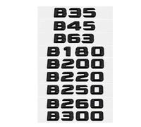 Emblema Adhesivo ABS Negro for la Parte Trasera del Coche, número de identificación del Maletero, B35, B45, B63, B180, B200, B220, B250, B260, B300(B250)