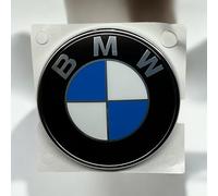 BMW Placa original de 70 mm de diámetro, emblema con logotipo compatible con E82 E88 51147166445
