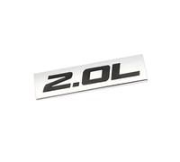 Emblema adhesivo metálico 3D for coche (2,0 L, 2,2 L, 2,3 L, 2,4 L, 2,5 L, 2,7 L y 2,8 L)(2.0L Sticker-01)