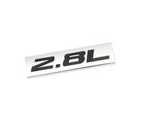 Emblema adhesivo metálico 3D for coche (2,0 L, 2,2 L, 2,3 L, 2,4 L, 2,5 L, 2,7 L y 2,8 L)(2.8L Sticker-01)