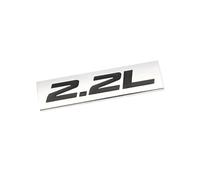 Emblema Adhesivo metálico for Coche, Insignias, calcomanías, Accesorios, 2.0L, 2.2L, 2.3L, 2.4L, 2.5L, 2.7L y 2.8L(2.2L Sticker-01)