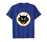 Emblema ala 12 Ejército del Aire español F-18 Caza Camiseta, Hombre, Azul Real, M
