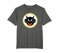 Emblema ala 12 Ejército del Aire español F-18 Caza Camiseta, Hombre Tallas Grandes, Asfalto, 4X Alto