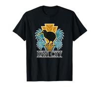 Emblema Art Deco de la Ciudad de Kiwi Camiseta