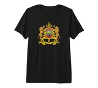 Emblema Bandera Marrakesh Tangier Casablanca Camiseta Premium