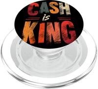 Emblema Colorido Cash is King PopSockets PopGrip para MagSafe