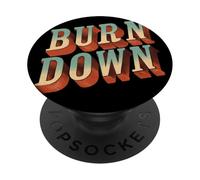 Emblema Cool Burn it Down PopSockets PopGrip Adhesivo