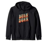 Emblema Cool Burn it Down Sudadera con Capucha