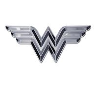 Emblema cromado para auto de Wonder Woman (3D)