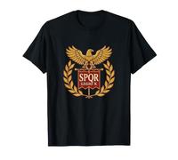 Emblema de águila Legión Romana SPQR Legio X Camiseta