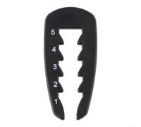 Emblema de bola de golf ajustable en altura para una precisión de tiro optimizada y rendimiento de conducción, negro, 1 pieza