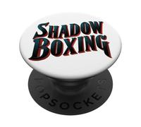 Emblema de Boxeo Cool Shadow para Adultos y niños PopSockets PopGrip Adhesivo