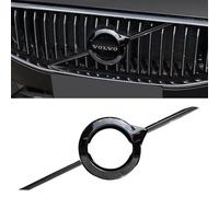 Emblema de coche para Volvo XC40 2018-2022, emblema de metal delantero/capó/maletero, calcomanía para parrilla delantera, calcomanías para prevención de arañazos, logotipo de coche, accesorios de