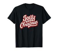 Emblema de declaración de Navidad Jolly Good Camiseta