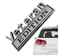 Emblema de edición veterana, emblema para coche, parachoques de coche, pegatina de cars metal, 3D letras, parachoques de cartas, pegatinas adhesivas para vehículos, camiones, emblemas e insignias de