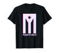 Emblema de estrella de Puerto Rico, estilo bandera de Boricua Camiseta