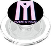 Emblema de estrella de Puerto Rico, estilo bandera de Boricua PopSockets PopGrip para MagSafe