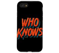 Emblema de Habla Pretty Who Knows Carcasa para iPhone SE (2020) / 7/8