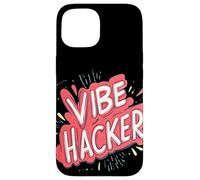 Emblema de Hacker Cool Vibe para los Amantes de Las Vibraciones Carcasa para iPhone 15