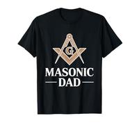 Emblema de Herencia del Padre masón Orgulloso Camiseta
