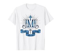 Emblema de la Familia Mary Joseph Jesus Camiseta