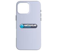 Emblema de la Isla de Manitoulin Canadá - Isla Manitoulin Ontario Carcasa para iPhone 16 Pro MAX